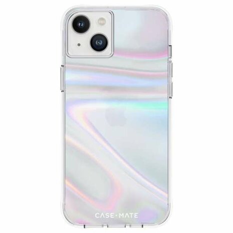 Case-Mate Soap Bubble Case voor iPhone 14 Plus transparant/iridescent