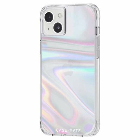 Case-Mate Soap Bubble Case voor iPhone 14 Plus transparant/iridescent